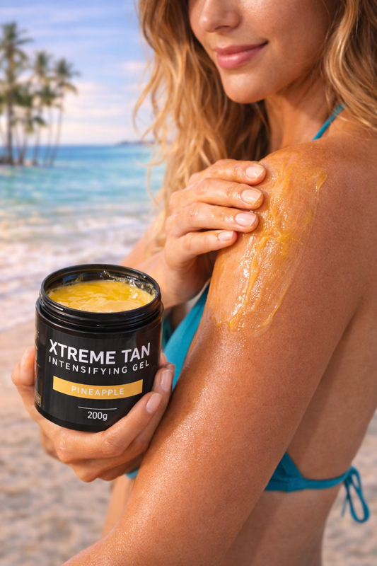 Xtreme tan pineapple intensifying gel 100g