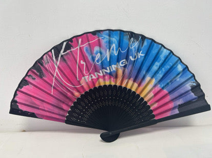 Xtreme tanning hand fan 🪭